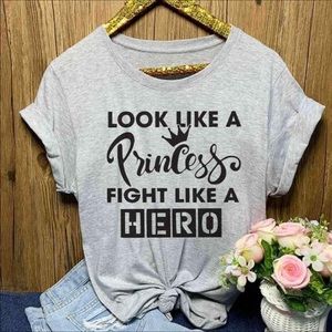 Act like a Princess fight like a hero!